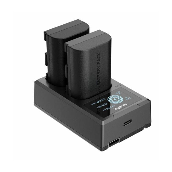 Smallrig Kit da 2 Batterie e Caricabatterie LP-E6NH Smallrig Kit da 2 Batterie e Caricabatterie LP-E6NH